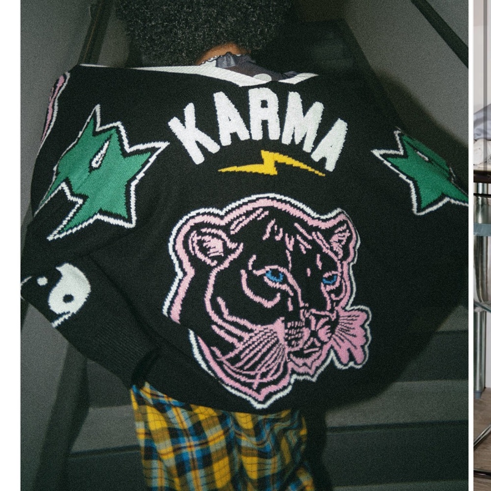 Dressed in Lala mother is mothering (karma version)